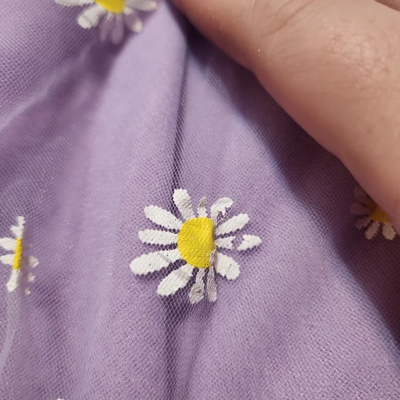 Lola + The Boys Daisy Purple Tulle Sundress - Picture 5 of 5